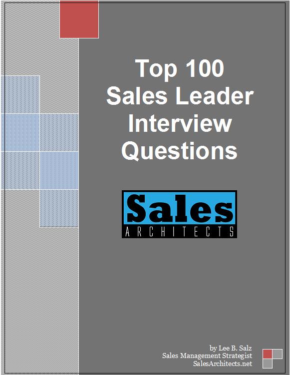 Top 100 Sales Leader Interview Questions